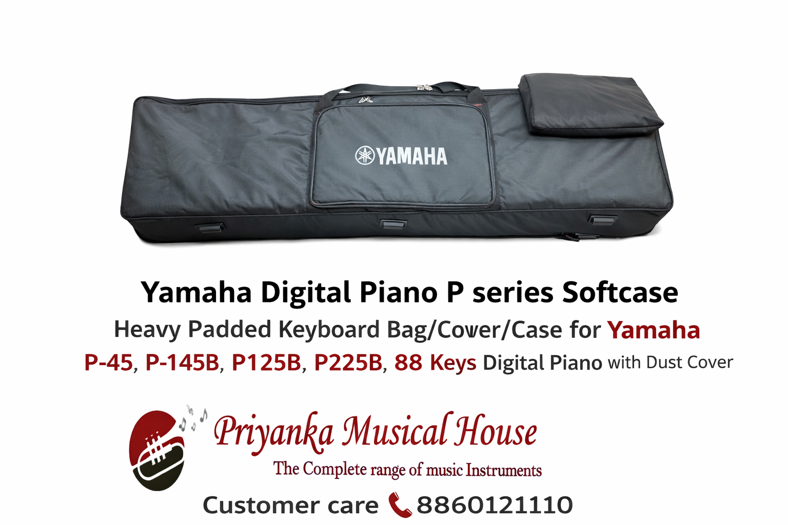 Yamaha Digital piano 88keys  Bag / Cover 25MM
