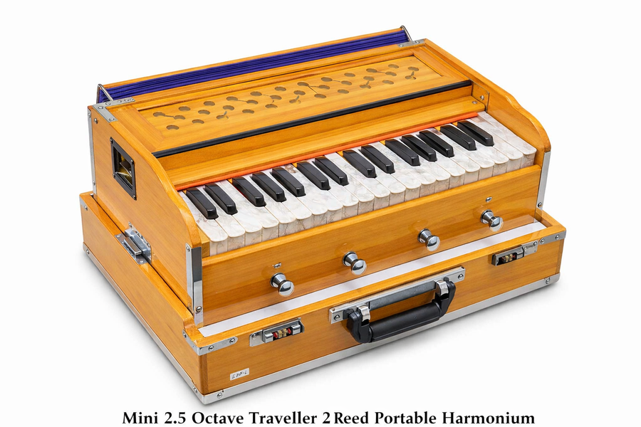 Harmonium 2.5 octave folding portable