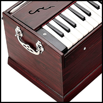 AmritVaani 32Key Professional Portable Harmonium With ShrutiBox With Bag