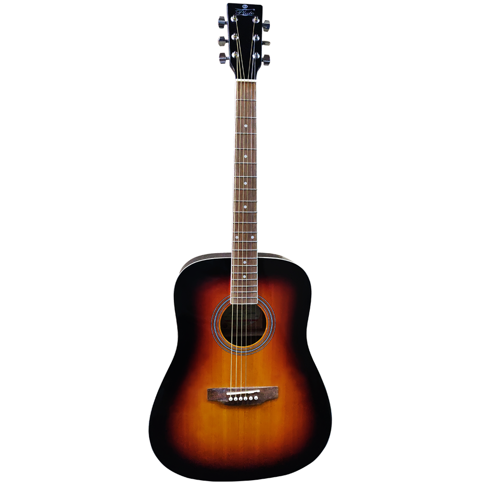 Pluto Semi Acoustic Guitar 201 series Dreadnought W/ Pickup HW41-201P