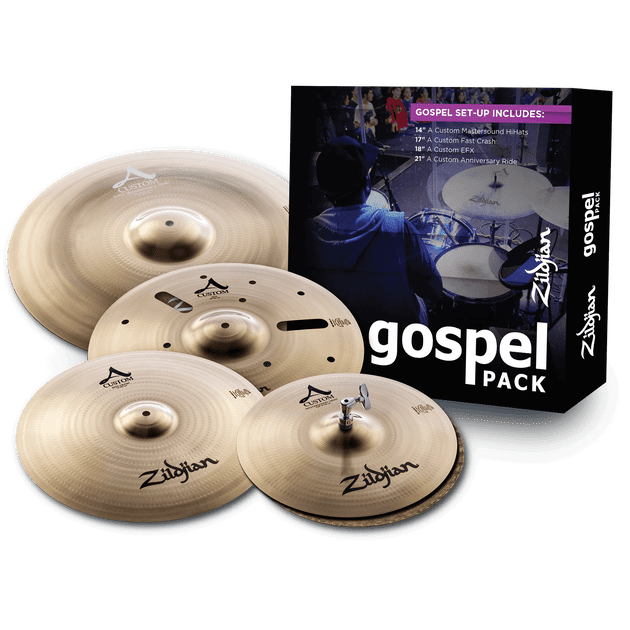 Zildjian AC0801G – A CUSTOM GOSPEL CYMBAL SET