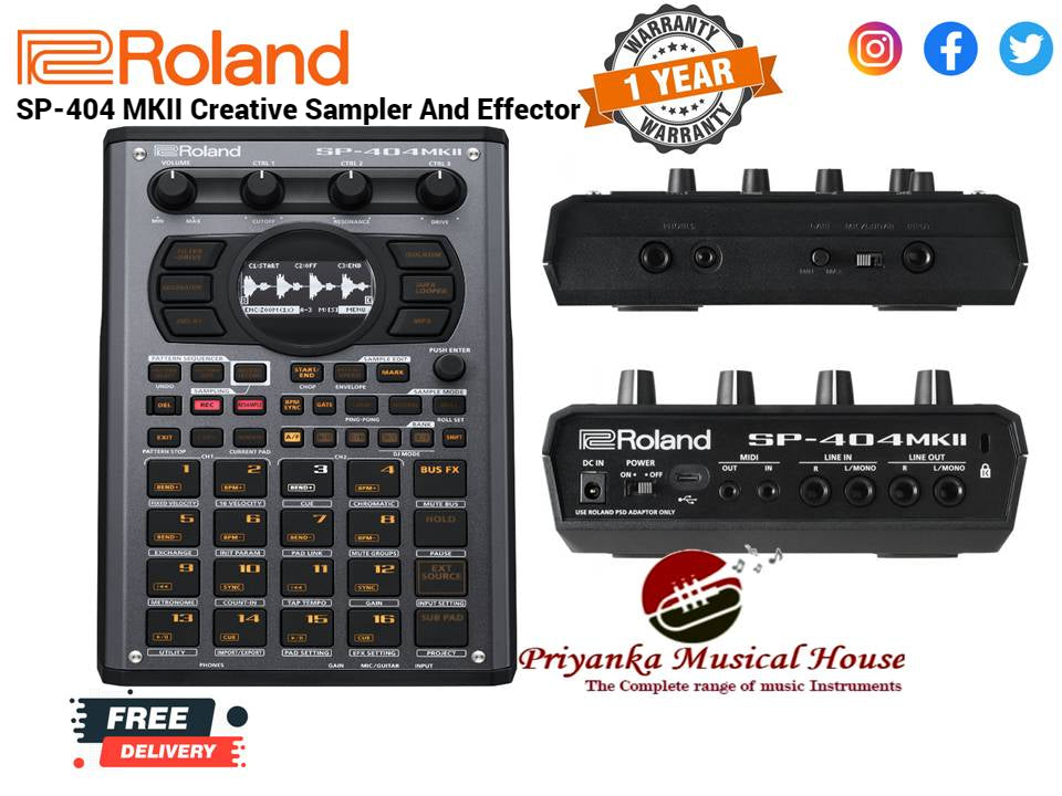 Roland SP-404 MK II Sampler and Effector
