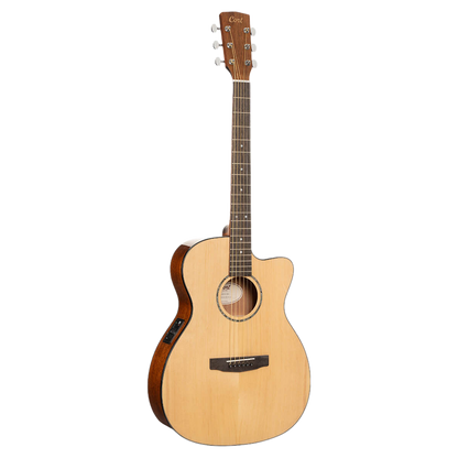 Cort L60CE-NAT Semi Acoustic Guitar Luce Series W/Cutaway Electronics