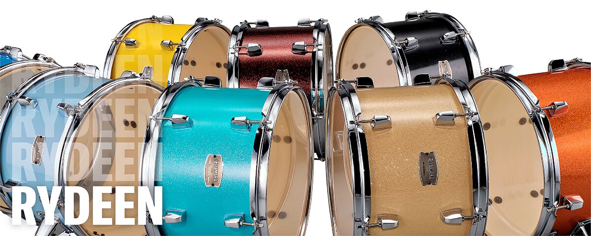 Yamaha RYDEEN RDP2F5 Acoustic Drum Set With Hardware - Turquoise Glitter
