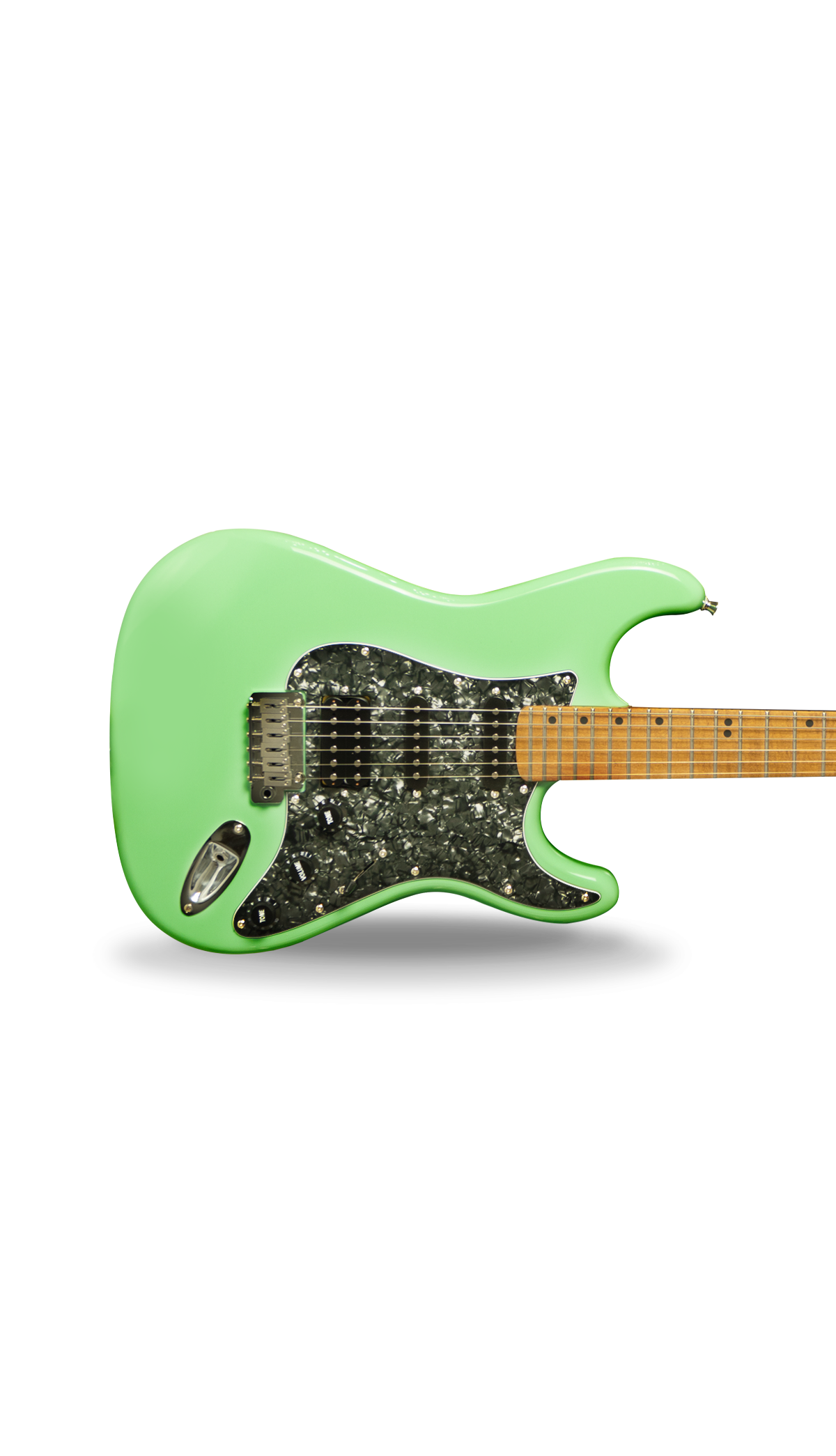 HERTZ HZ STMP X Electric Guitar SuperStrat HSS  MINT GREEN