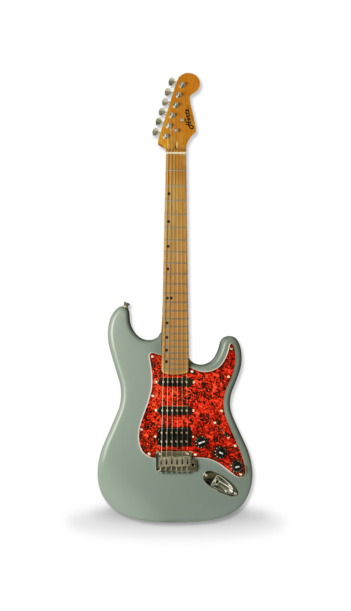 HERTZ HZ STMP X Electric Guitar SuperStrat HSS  Satin Grey