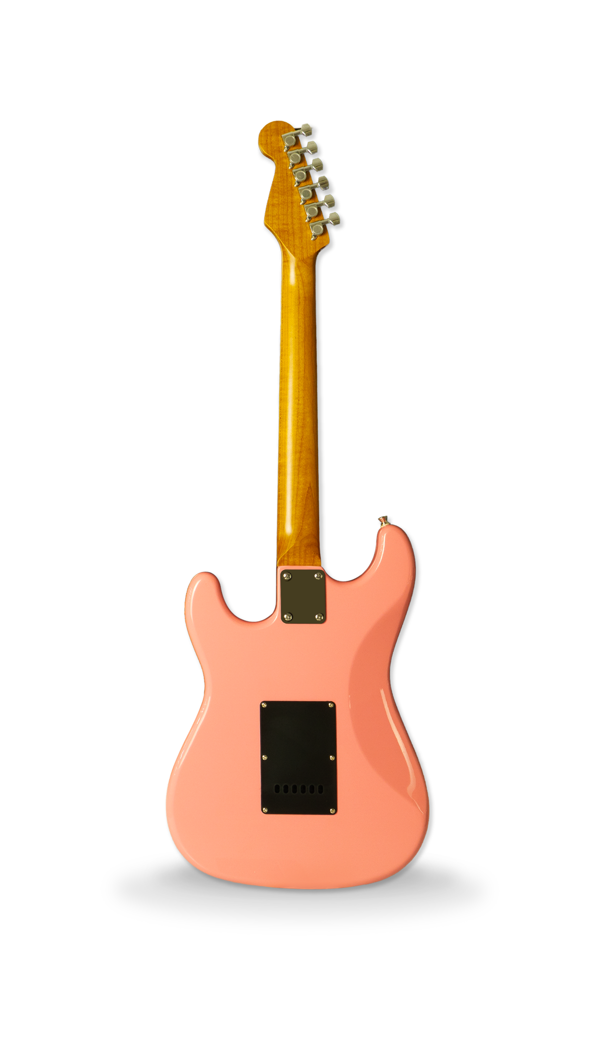 HERTZ  HZ STMP X Electric Guitar SuperStrat HSS SHELL PINK