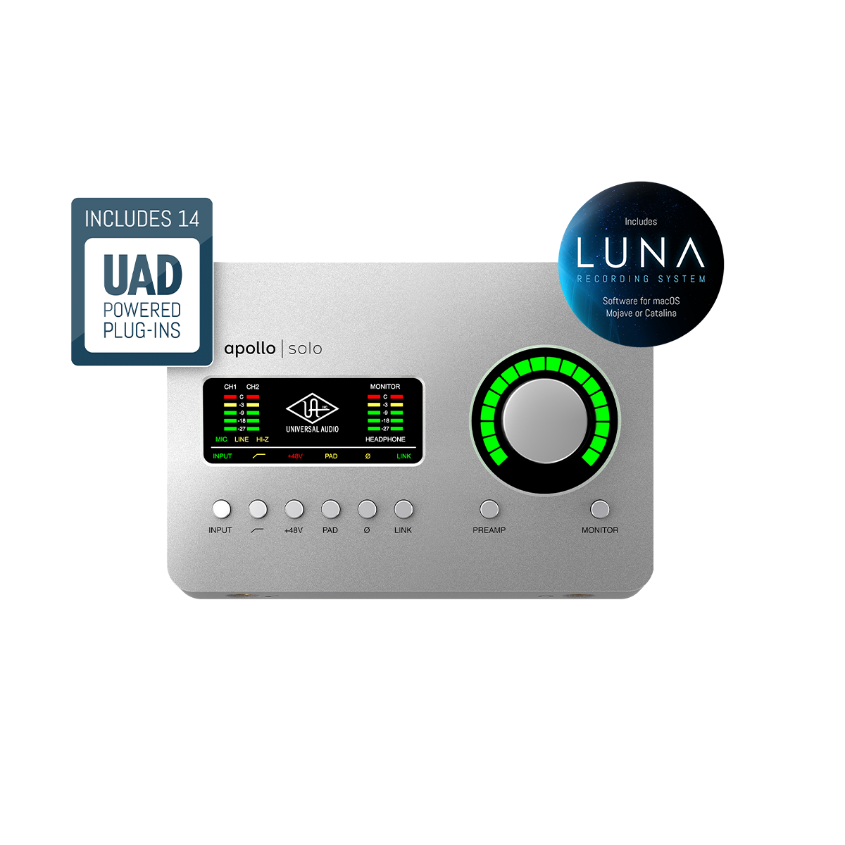 Universal Audio Apollo Solo - USB [Heritage Edition]