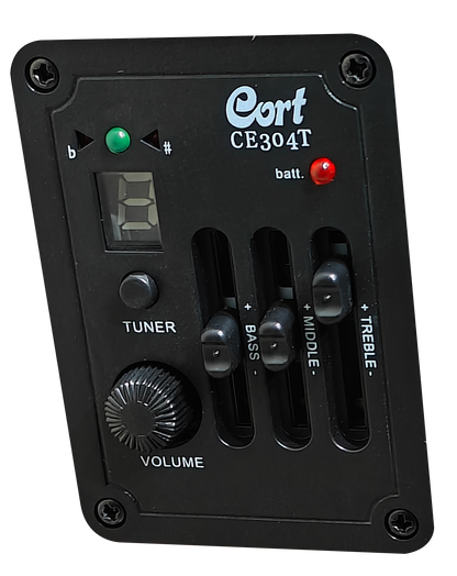 Cort AD300E Semi Acoustic Guitar W/Electronics