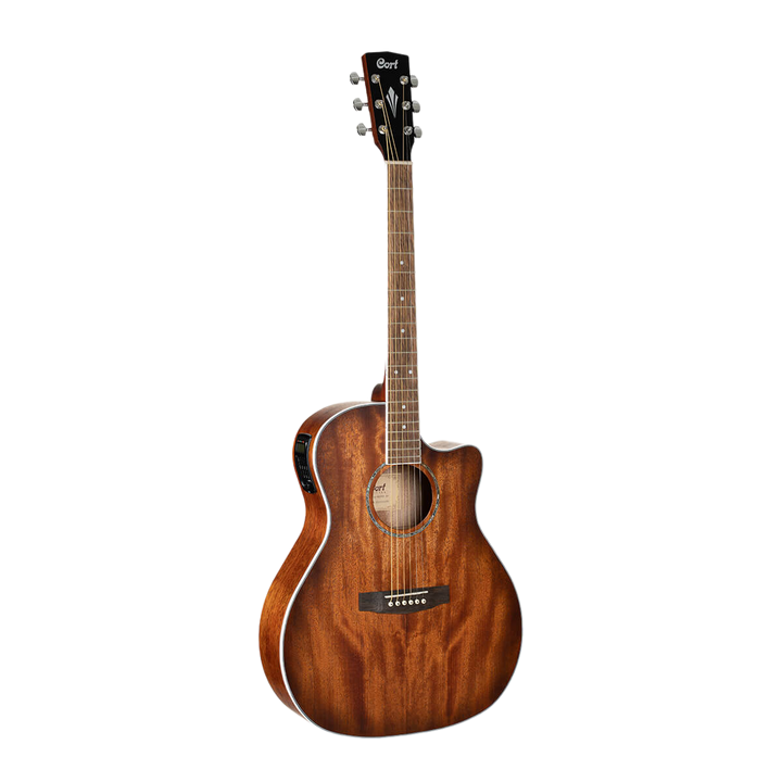 Cort GA-MEDX M OP Acoustic Guitar W/Cutaway Electronics W/Bag