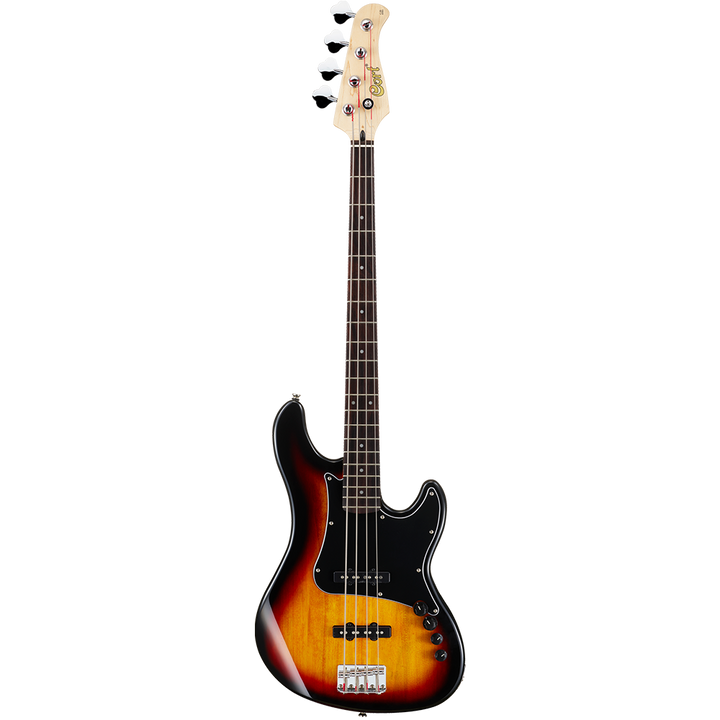 Cort GB Series GB34JJ 3-Tone Sunburst Bass Guitar