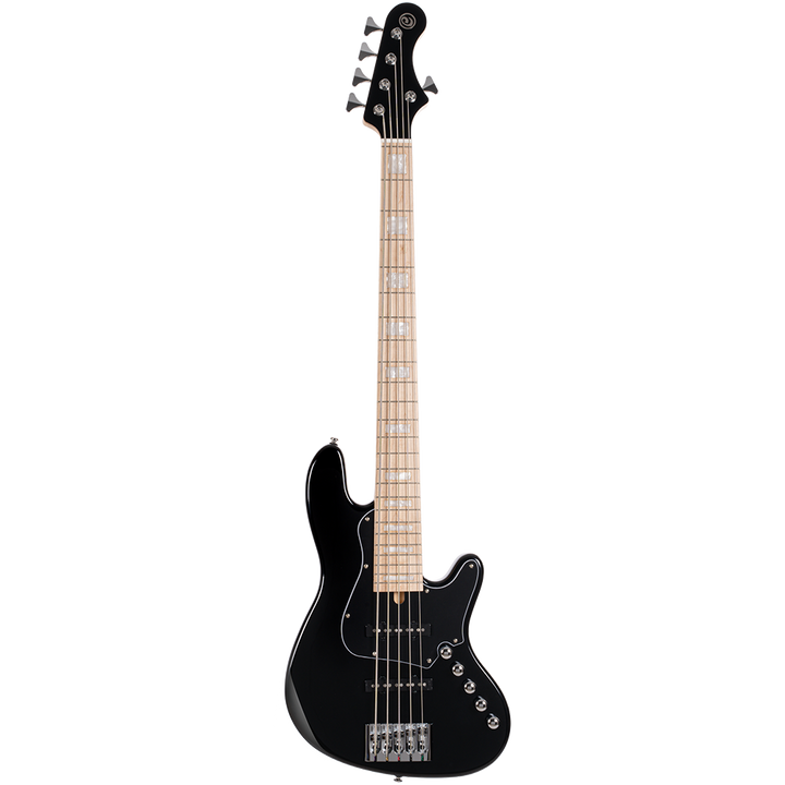 Cort Elrick NJS-5 BK Bass Guitar W/Case