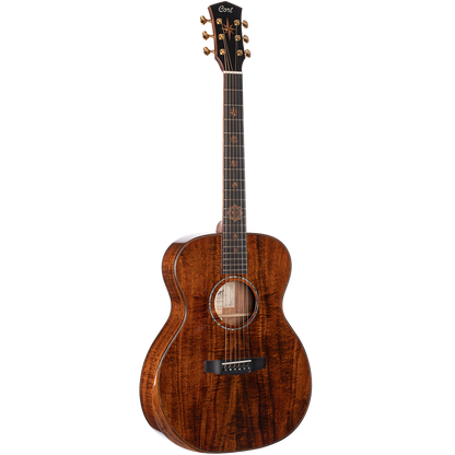 Cort OM-LE KA LTD Natural Glossy Semi Acoustic Guitar