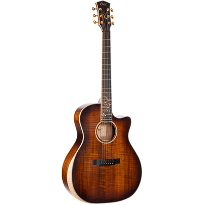 Cort The Black Tree Light Burst Satin Semi Acoustic Guitar