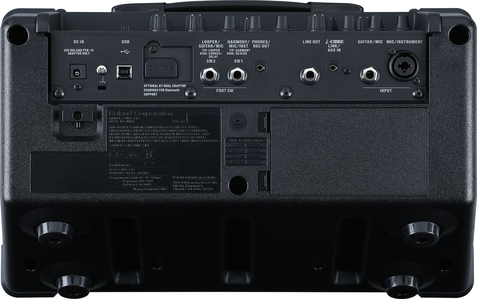 Boss CUBE Street 2-2x6.5" 10-watt Battery Powered Combo Amp