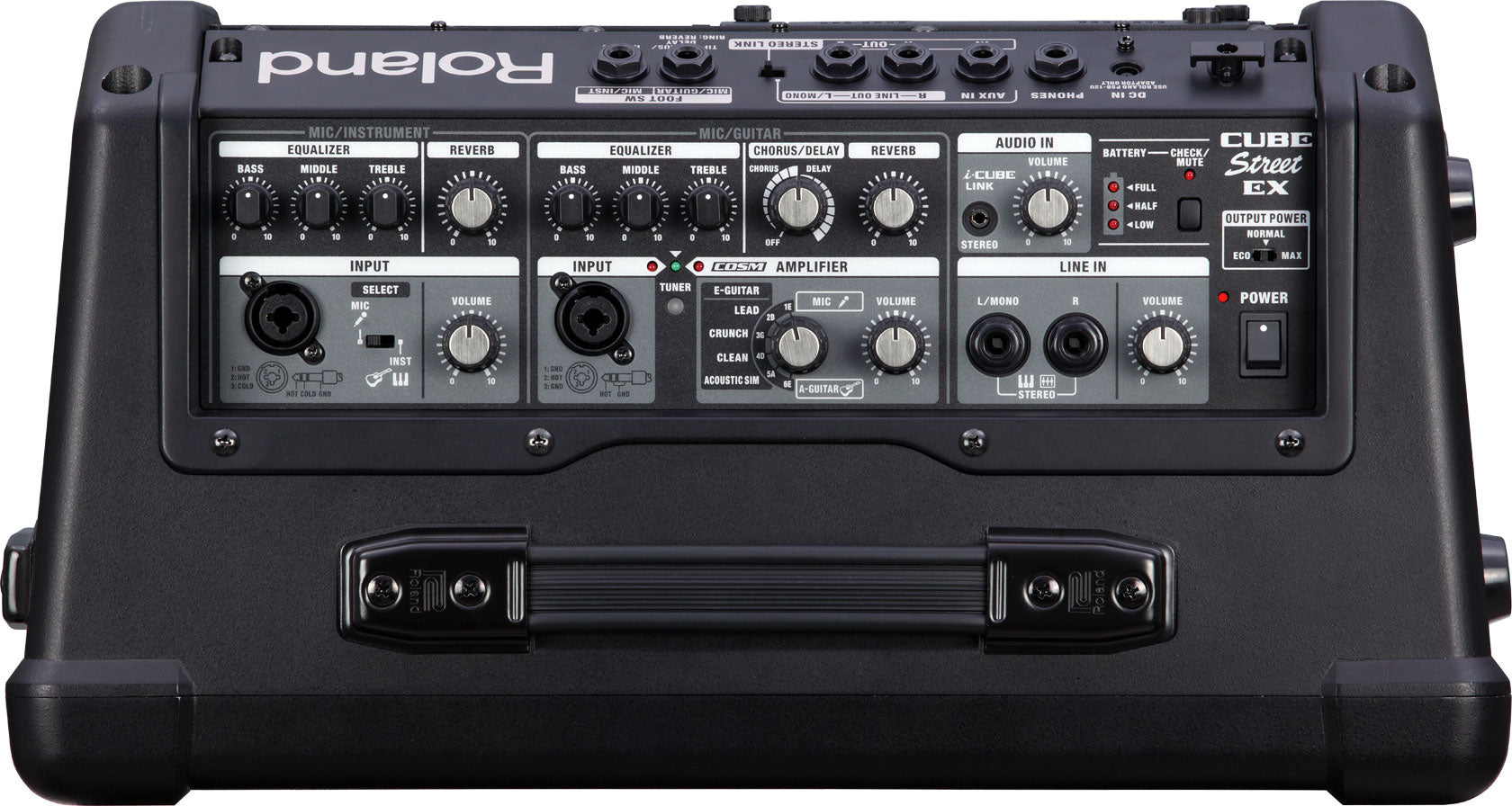 Roland CUBE Street EX & nbsp; Multi-Instrument Battery Amplifier