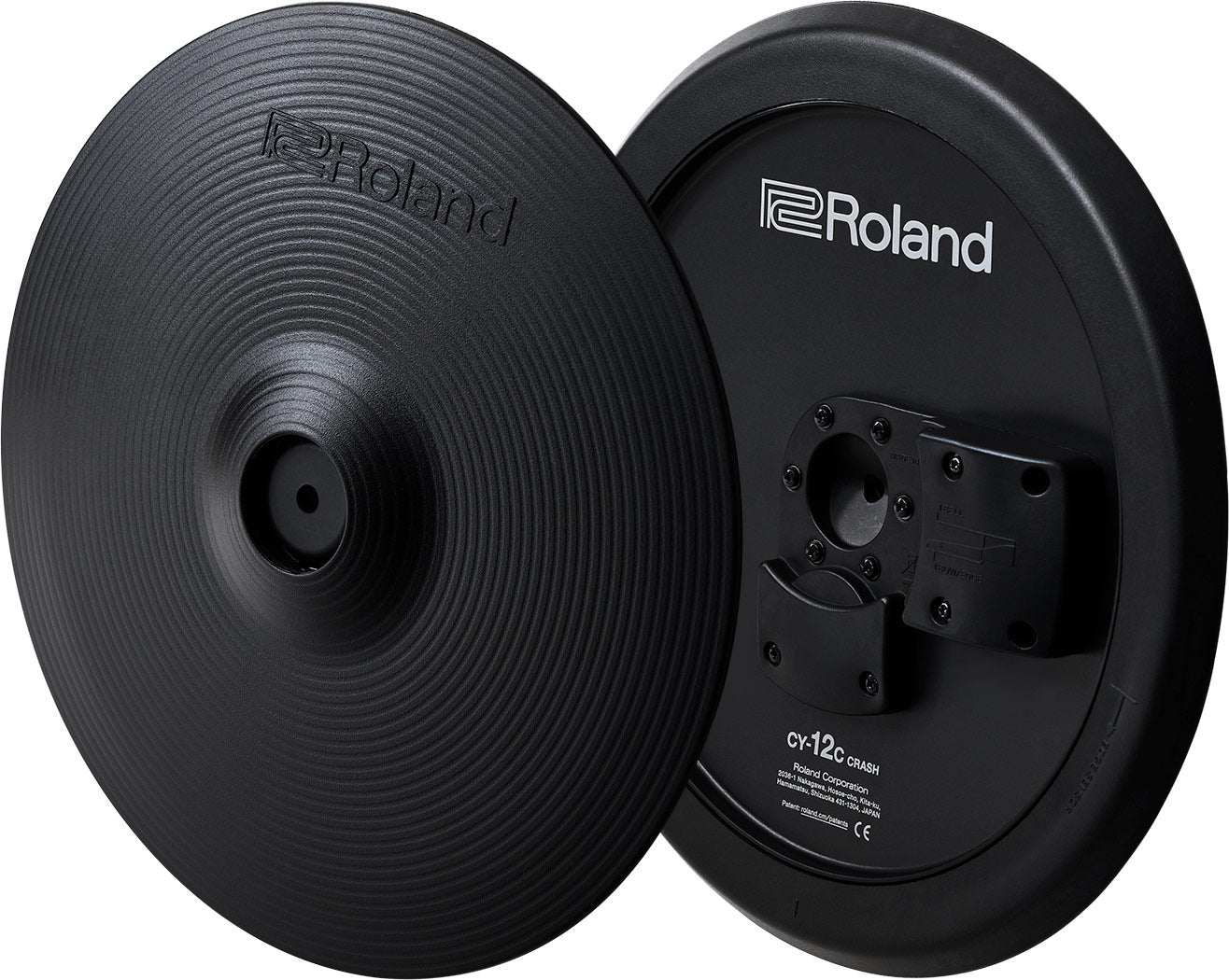 Roland V-Cymbal CY-12C-BK Electronic Crash Cymbal Controller