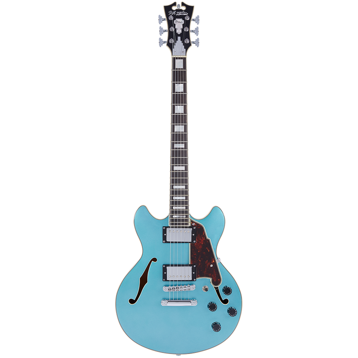 D'angelico Premier Mini DC Stopbar Semi Hollow Guitar