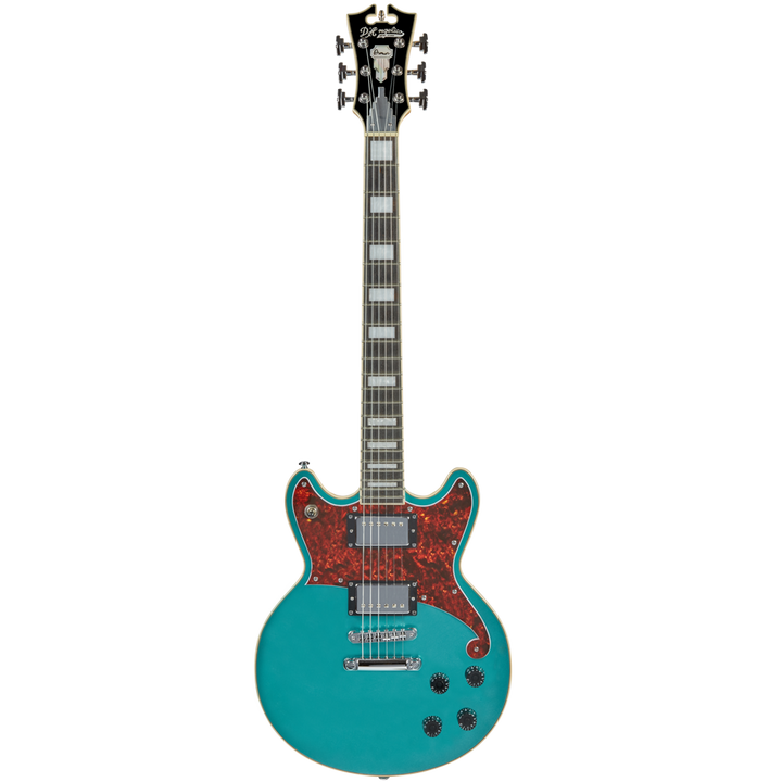 D'angelico Premier Brighton Ocean Turquoise DAPBRIOTCS