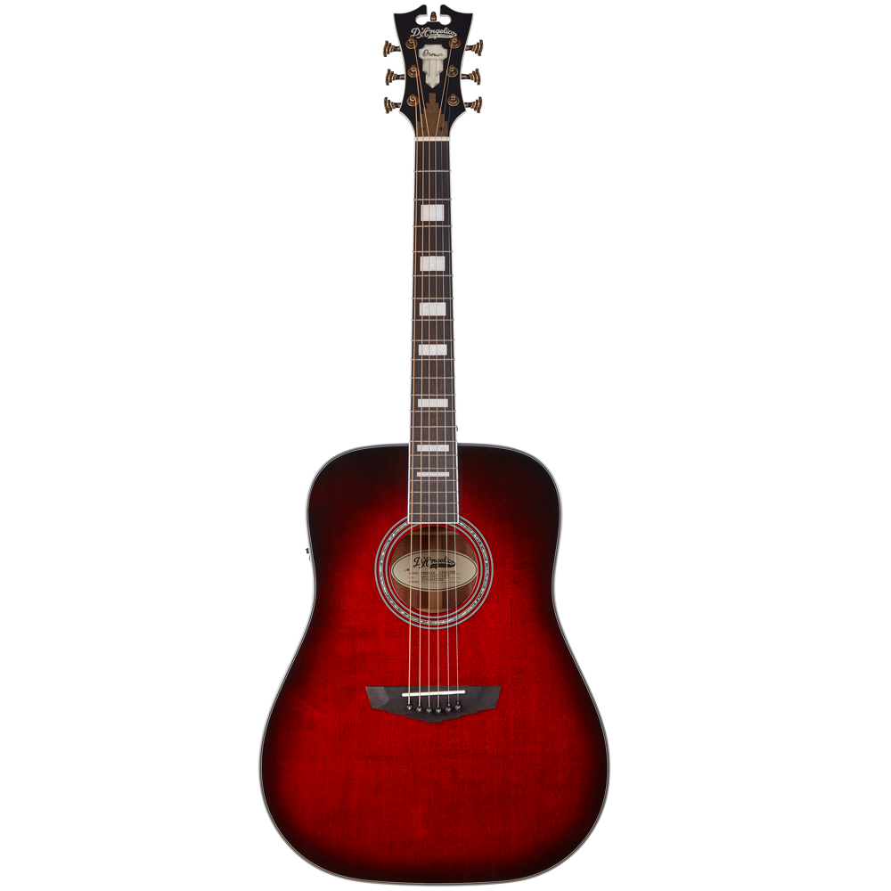 D'Angelico Premier Lexington Trans Black Cherry Burst DAPD300TBCBAPS