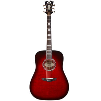 D'Angelico Premier Lexington Trans Black Cherry Burst DAPD300TBCBAPS