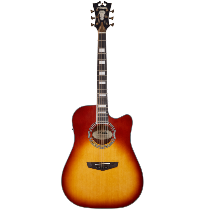 D'Angelico Premier Bowery Iced Tea Burst DAPD500ITBAPS