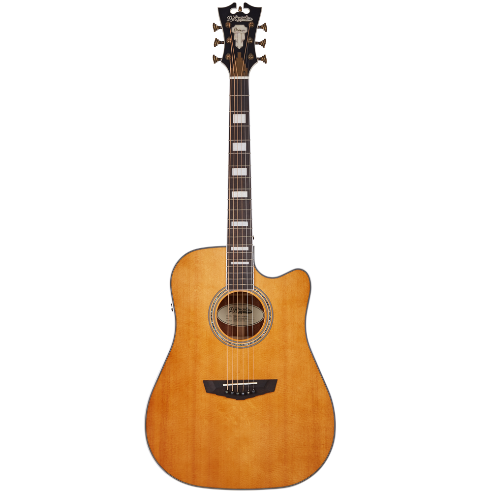 D'Angelico Premier Bowery Vintage Natural DAPD500VNATAPS