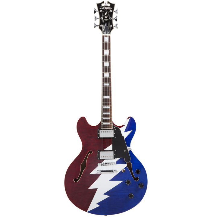 D'angelico Premier Grateful Dead DC DAPDCRWBCSCBGDSIG