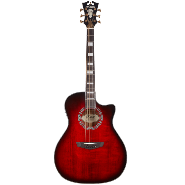 D'Angelico Premier Gramercy Trans Black Cherry Burst DAPG200TBCBAPS