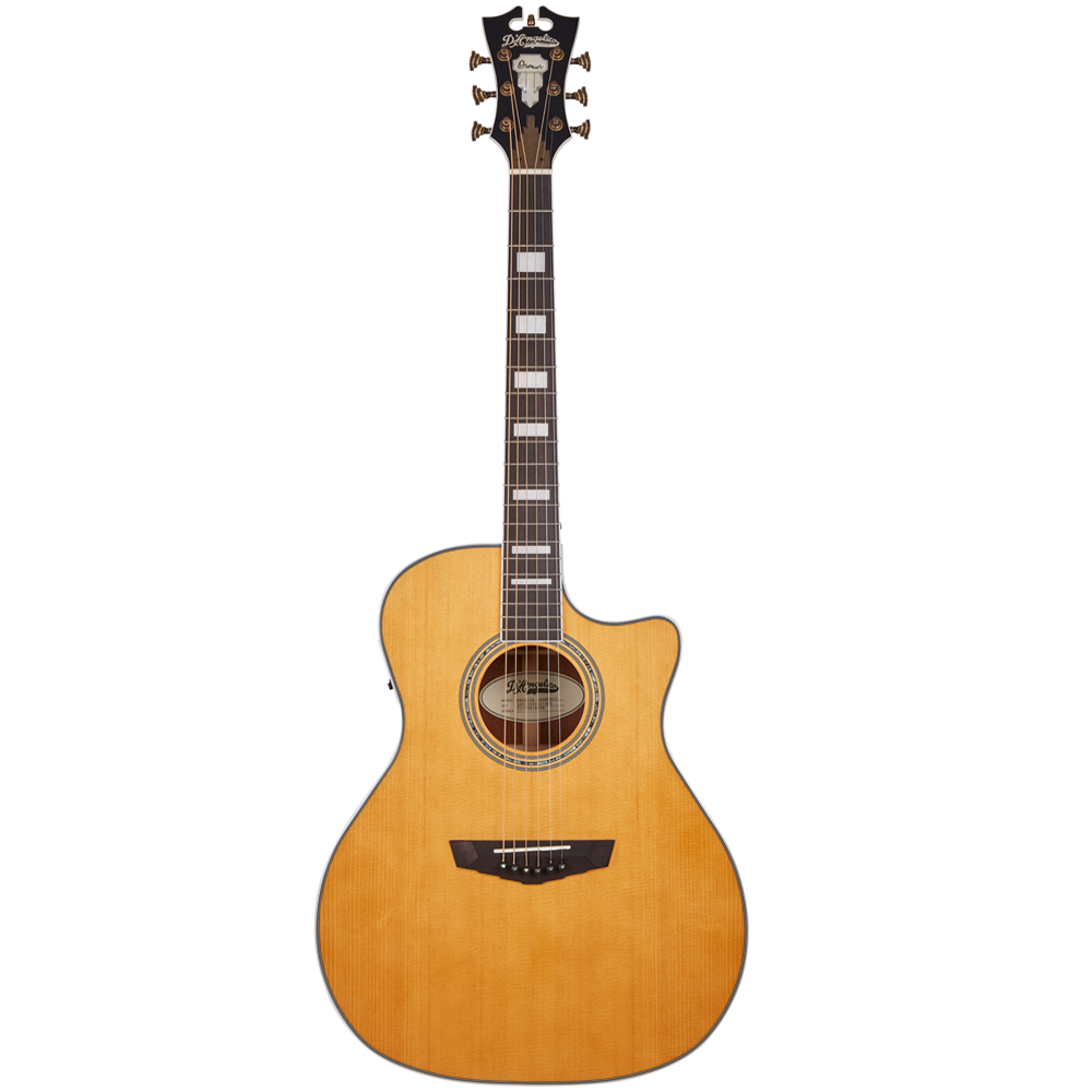 D'angelico Premier Gramercy Vintage Natural DAPG200VNATAPS