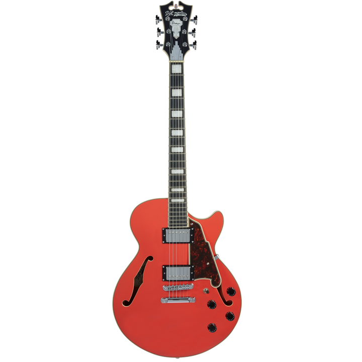 D'angelico Premier SS Stop Tailpiece Fiesta Red DAPSSFRCSCB
