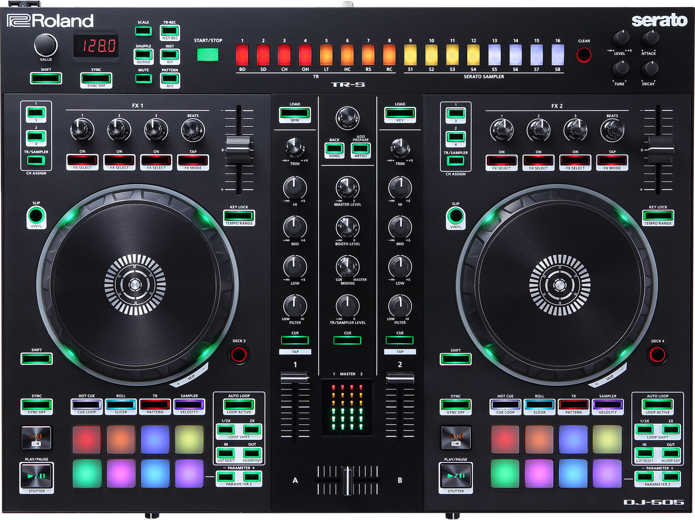 Roland Dj-505 Stunning Dj Controller