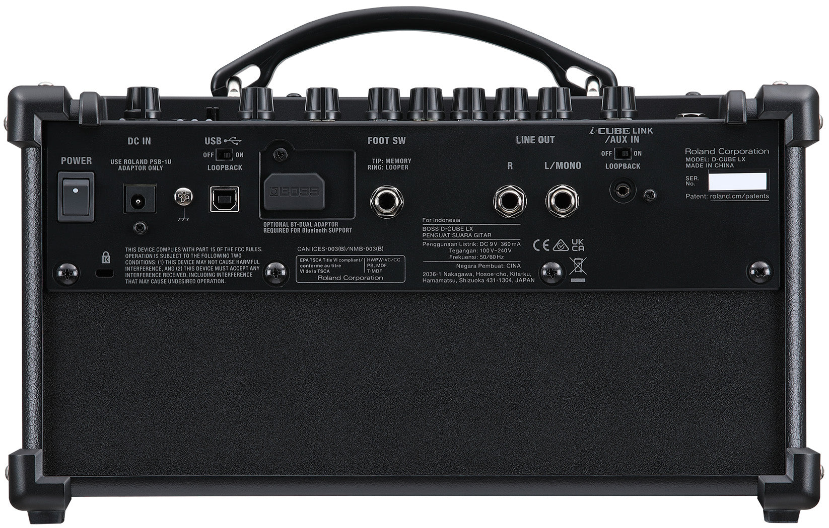 Boss Dual Cube LX 2 x 4-inch 10-watt Portable Combo Amp