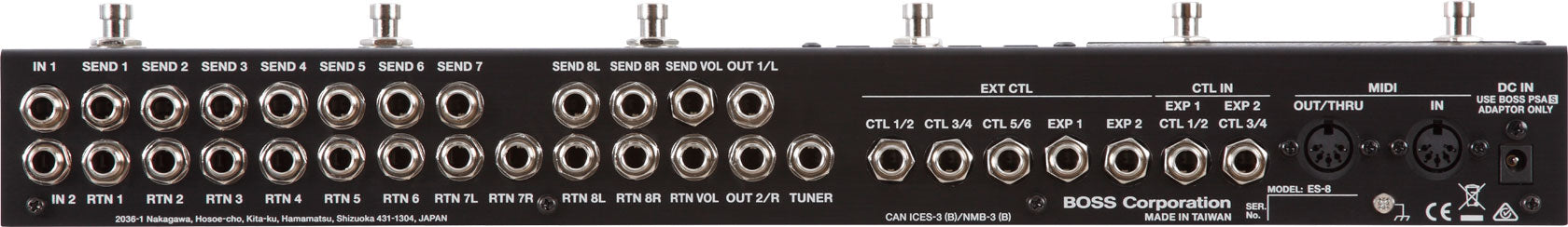 Boss ES-8 Effects Switching System