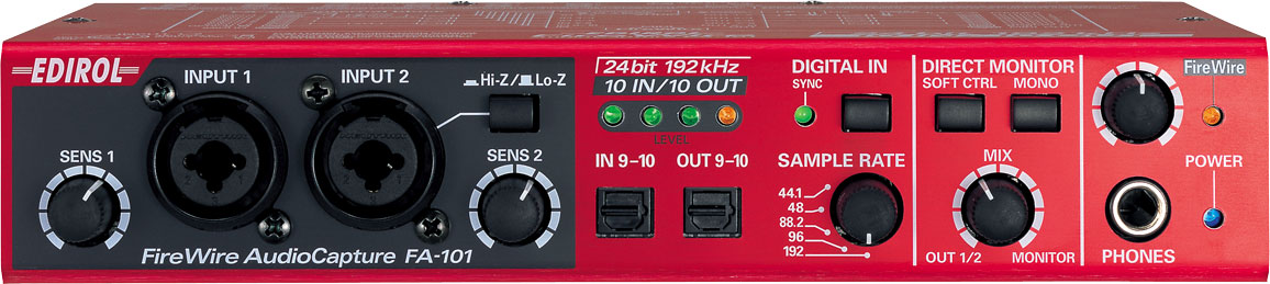 Roland Edirol FA101 Professional FireWire Audio Interface