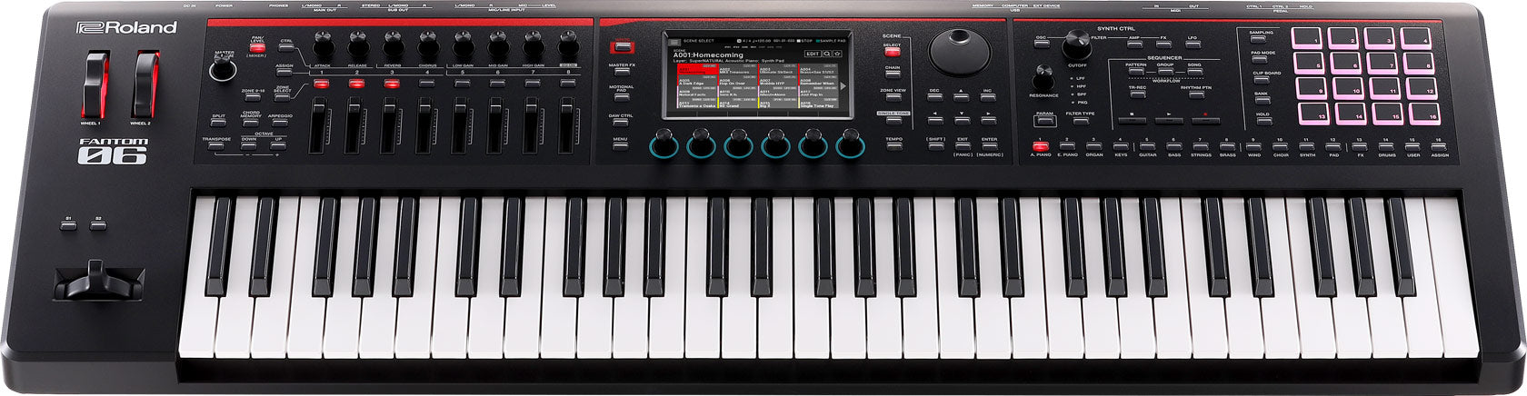 Roland Fantom-06 Workstation Keyboard