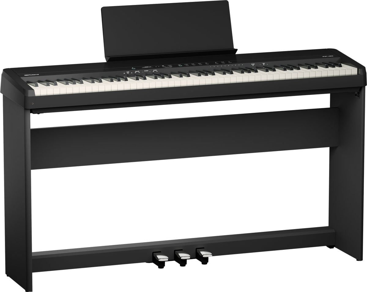 Roland FP-40 Digital Piano With stand KSF-70 + Pedal Board KPD-70 BK