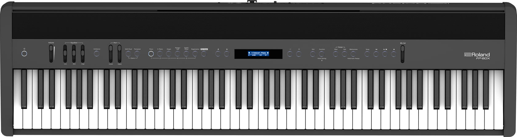 Roland FP-60X 88-KEYS Digital Piano With stand KSC-72-BK