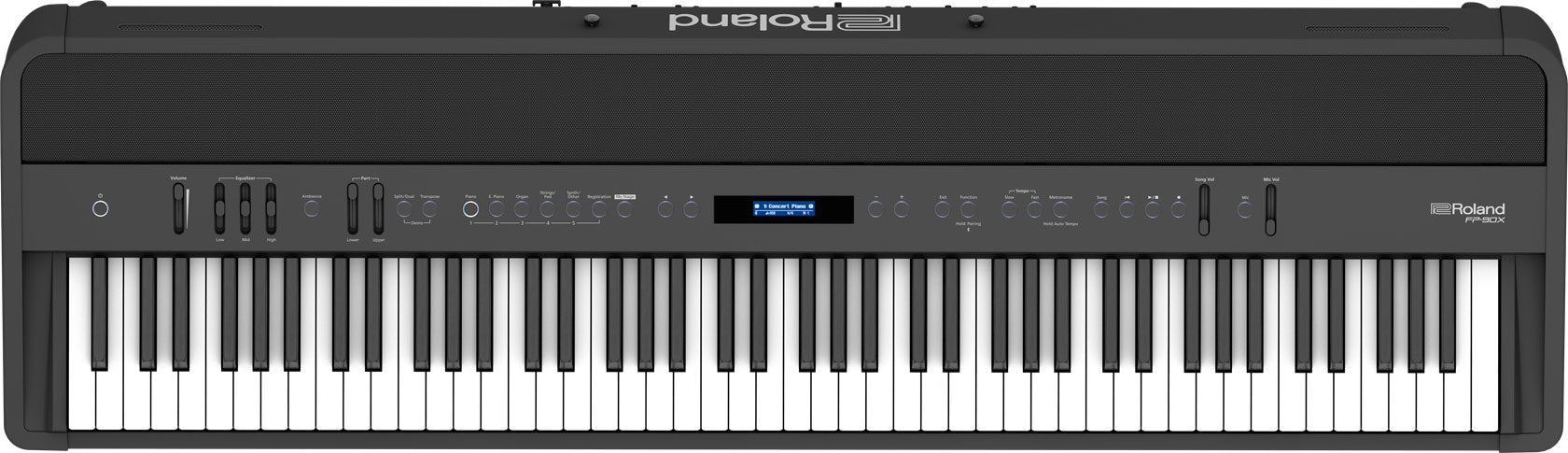 ROLAND FP-90X-DIGITAL PIANO,WITH STAND KSC-90,Pedal Board KPD-90