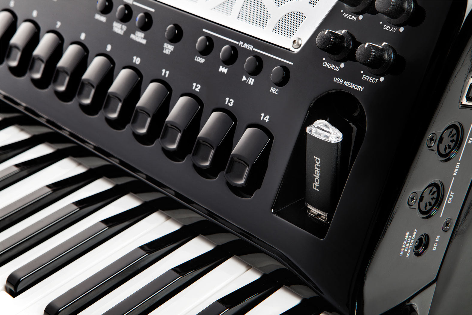 Roland FR-8X BK(R) V-Accordion