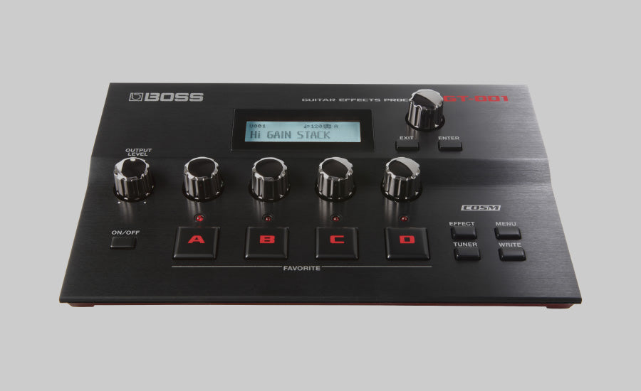 BOSS GT-001 Tabletop Effect Processor