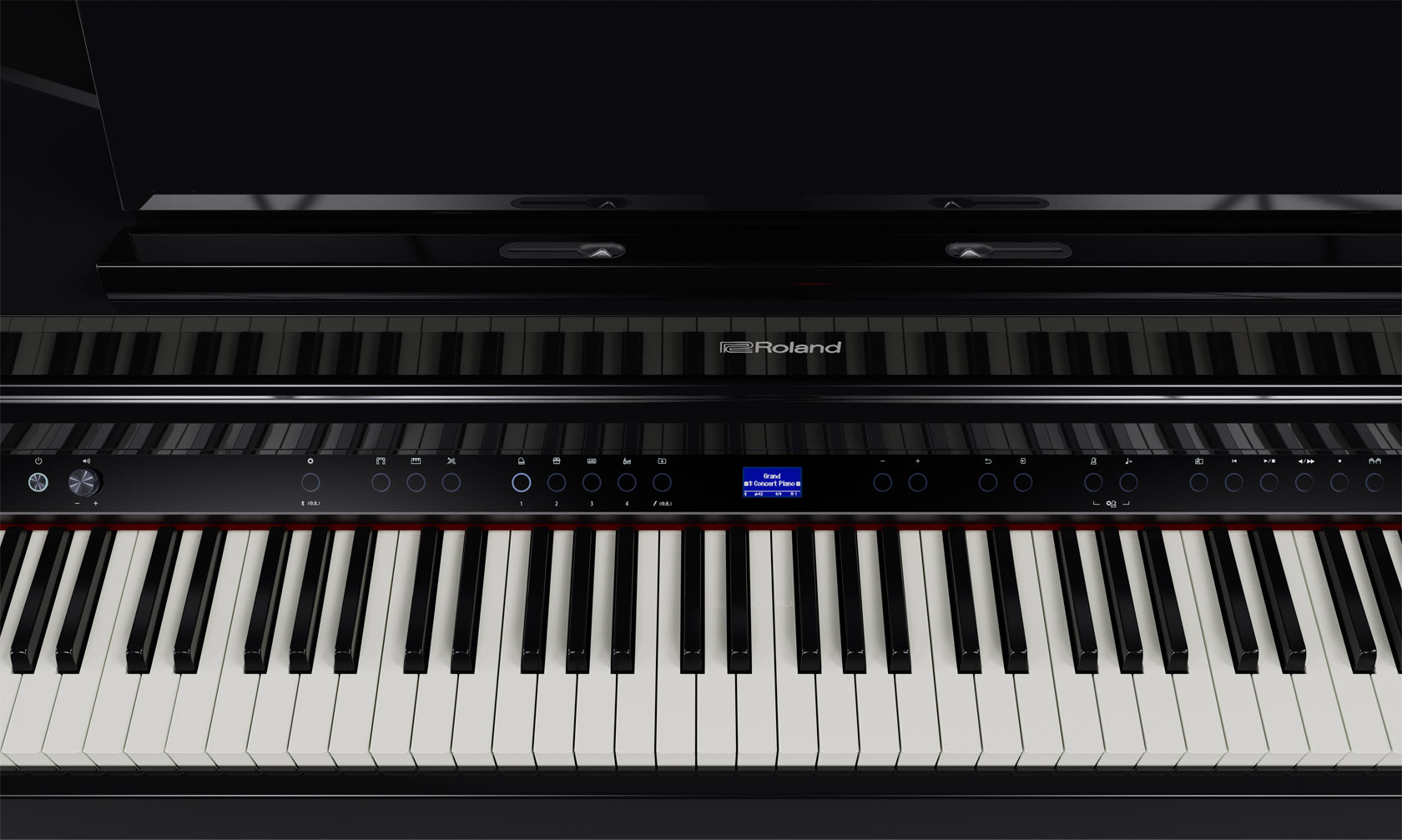Roland GP-6 PE Digital Grand Piano - Polished Ebony