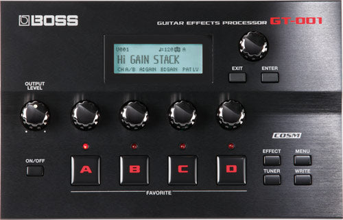 BOSS GT-001 Tabletop Effect Processor