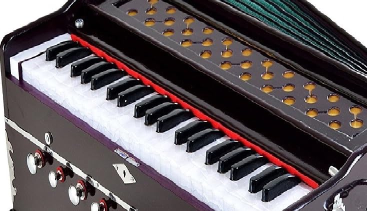 Standard Harmonium  3.1/2 octaves, 9 stops