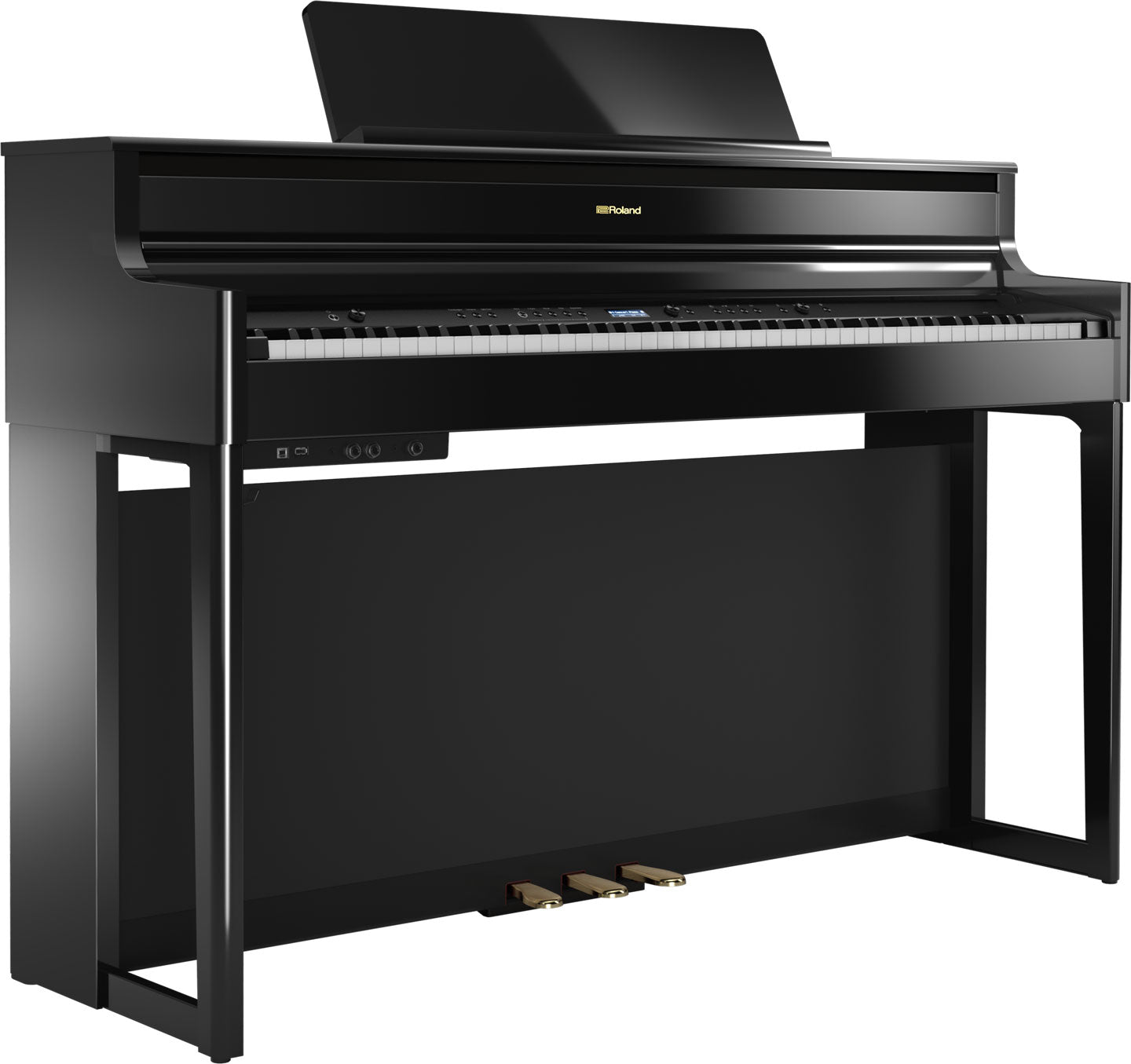 Roland HP704 Digital Piano With KSH 704, Polished Ebony