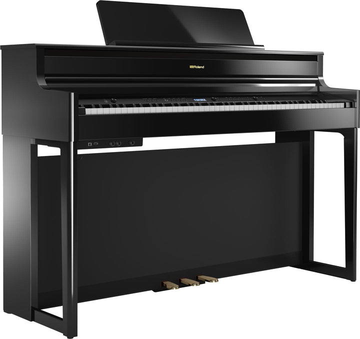 Roland HP704 Digital Piano With KSH 704, Polished Ebony