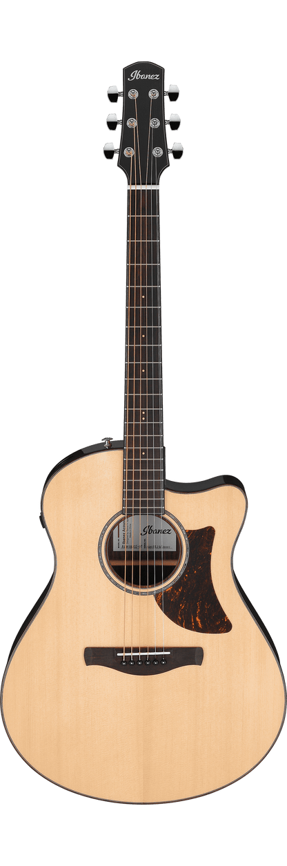 Ibanez AAM380CE-NT Semi Acoustic Guitar W/Cutaway Electronics