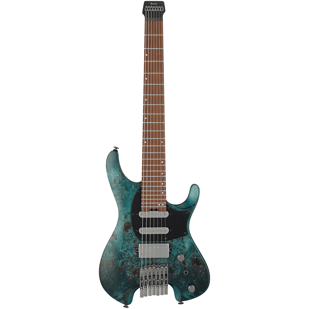 Ibanez Q547PB-COL Electric Guitar Q series HEADLESS 7 string W/Bag