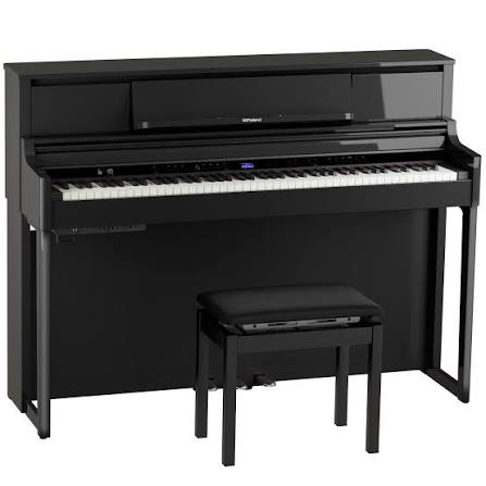 Roland LX-5 digital upright piano  Polished Ebony (PE)
