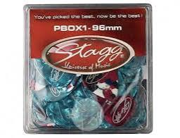 Stagg, Guitar Pick, .96mm PBOX1-96 (Single Piece)
